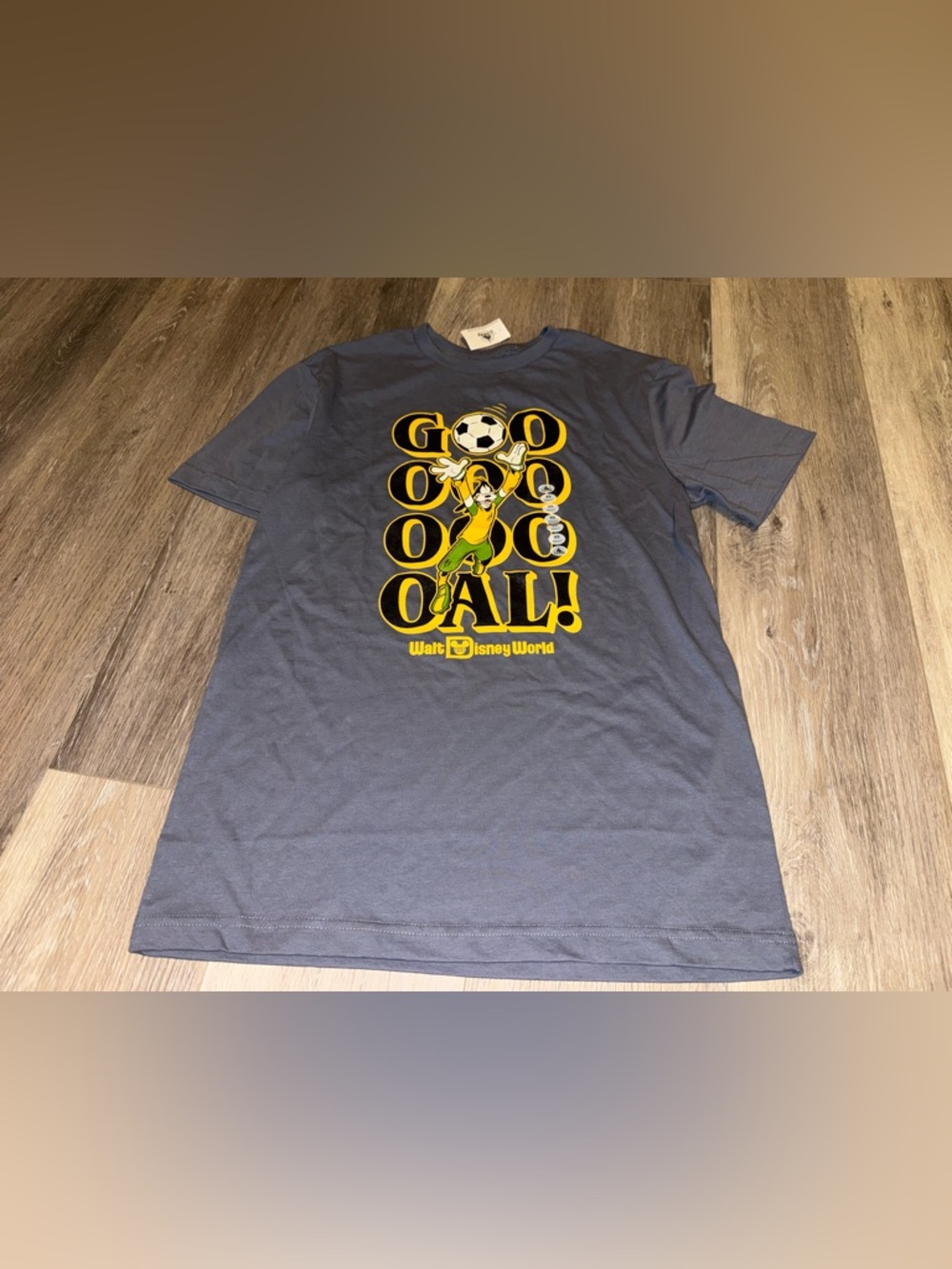 Disney Parks Goofy Soccer Shirt XS NWT